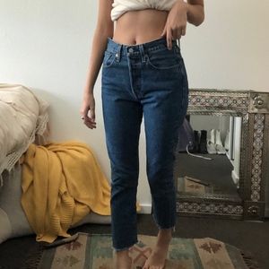 501 Levi's!! White Oak - Cone Denim